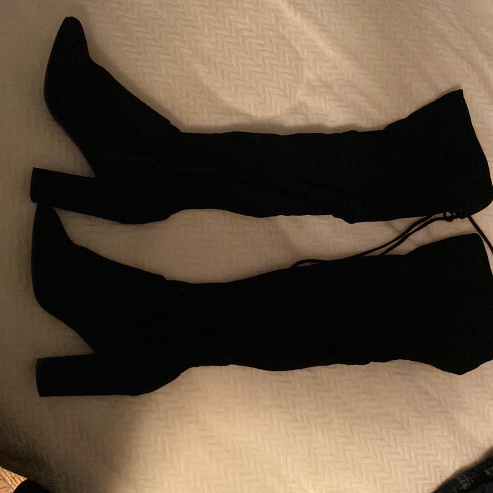 Black boots